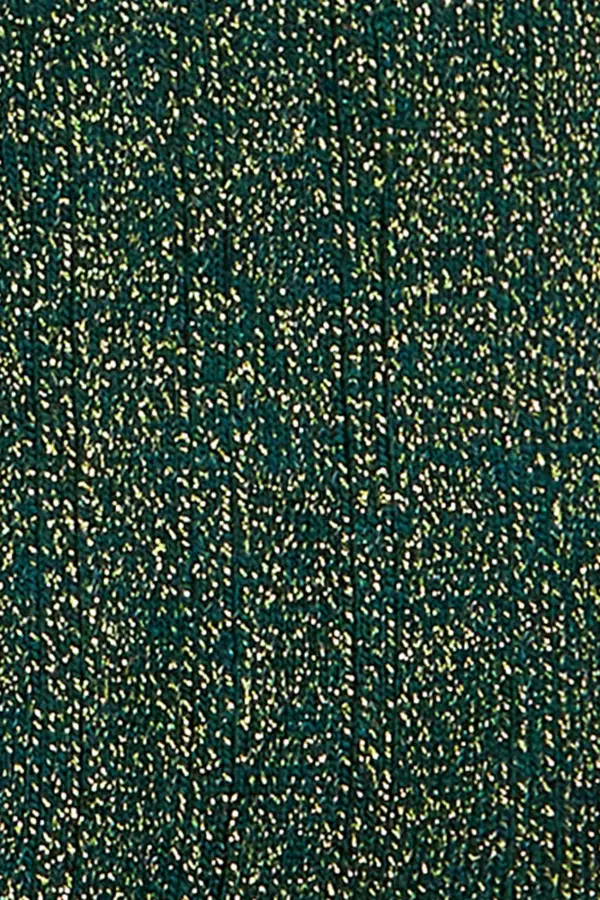 Socks Glitter - pine green