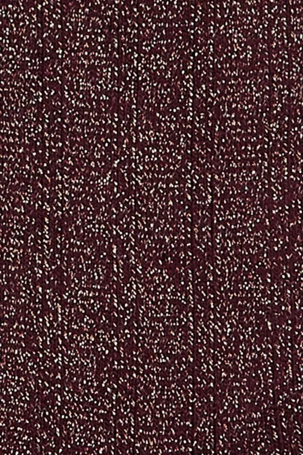 Socks Glitter - Porto Red