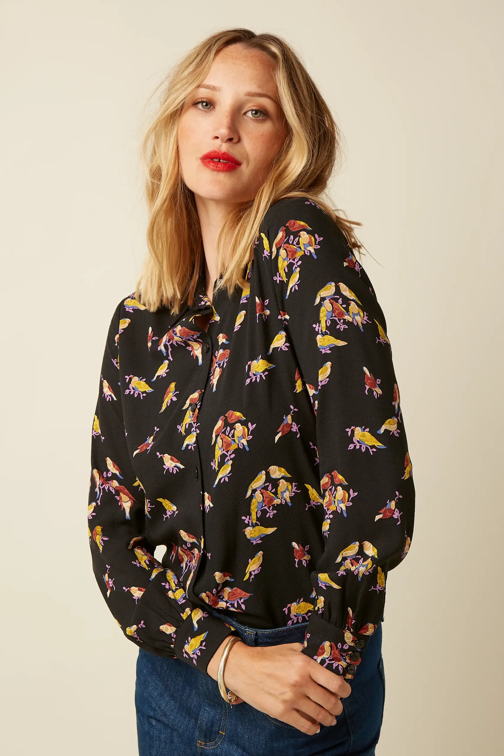 Maisie Blouse Tatum - Zwart - Afbeelding 2