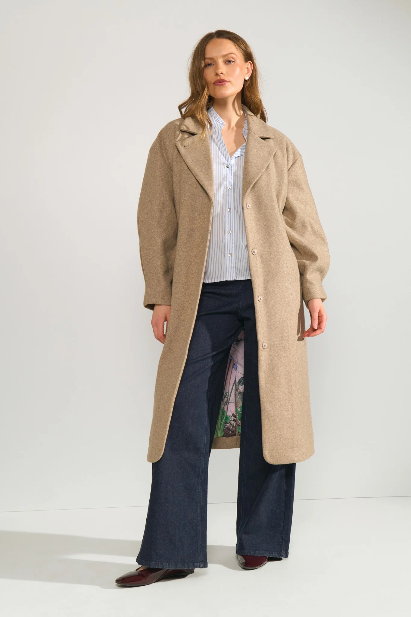 Nukimma Long Coat - Beige