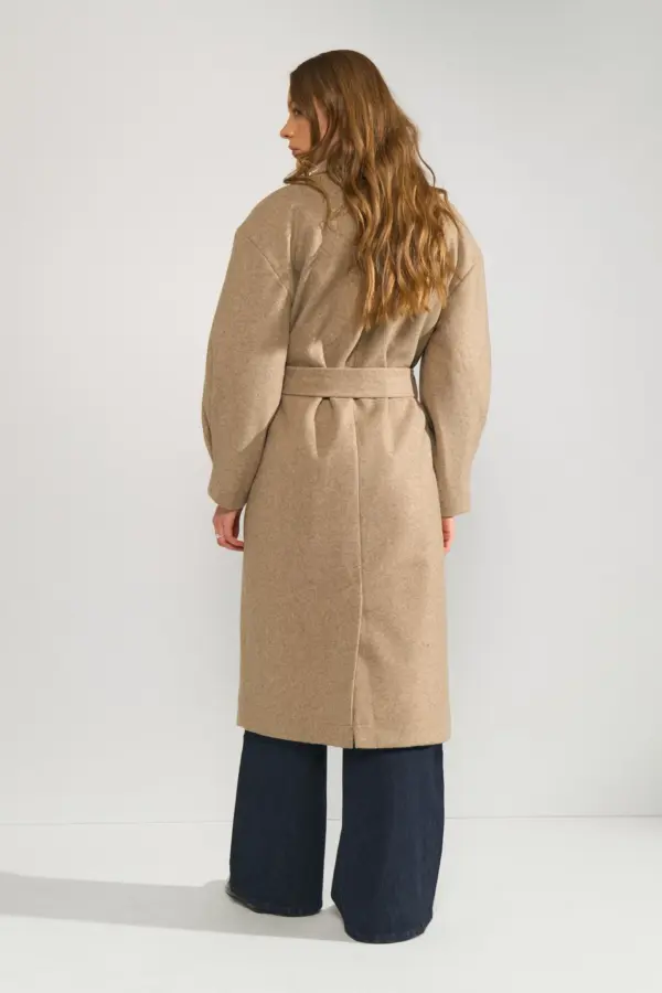 Nukimma Long Coat - Beige