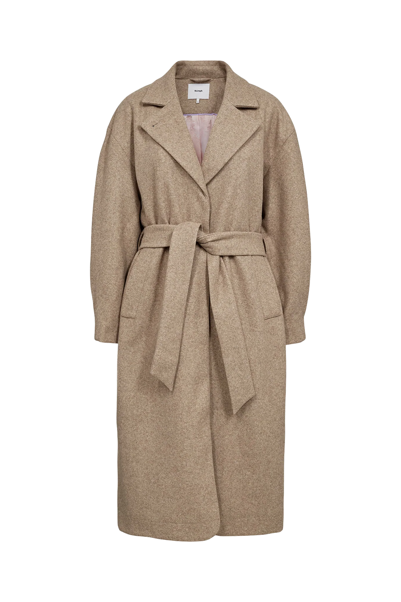 Nukimma Long Coat - Beige - Afbeelding 5