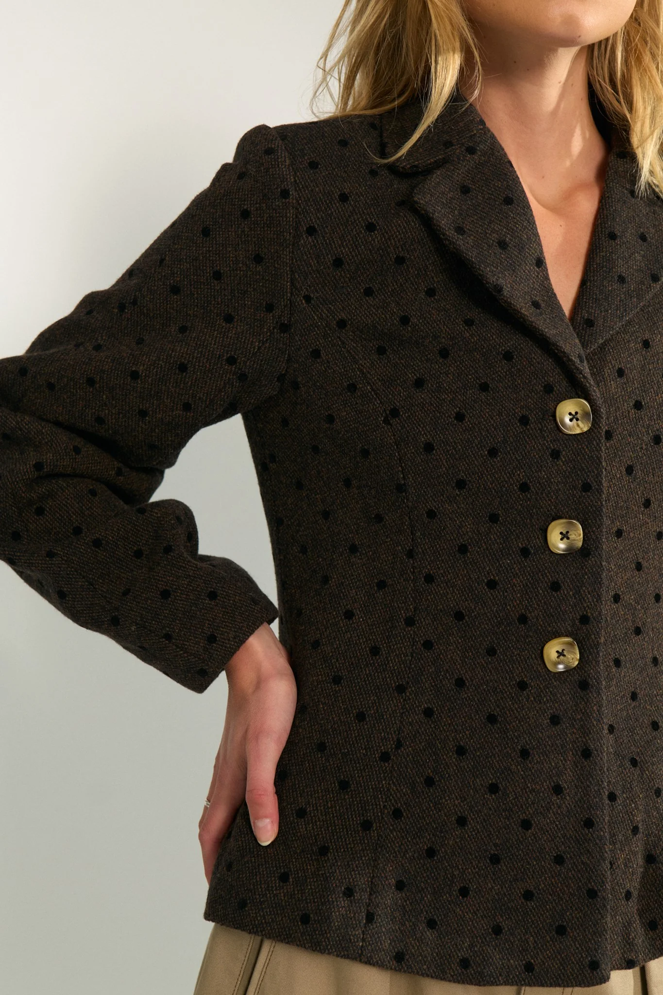 Nuamia Blazer - Bruin - Afbeelding 3