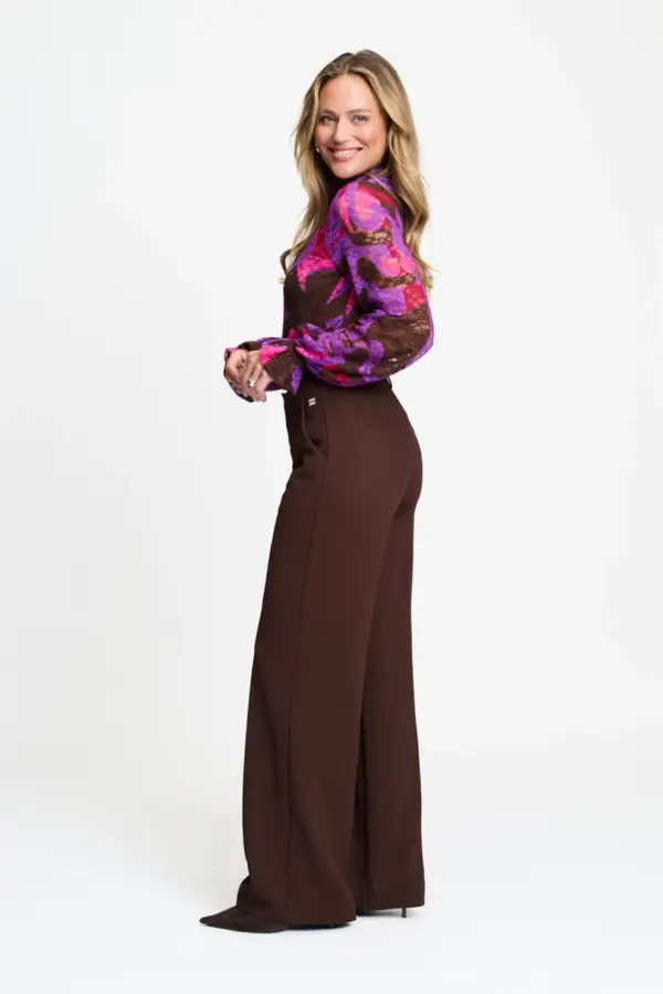 PANTS - Lara Chocolate Brown - Bruin