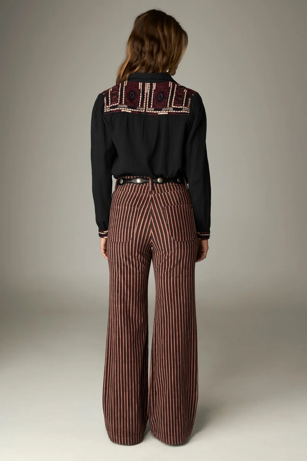 Broek met strepen - print streep - Afbeelding 3