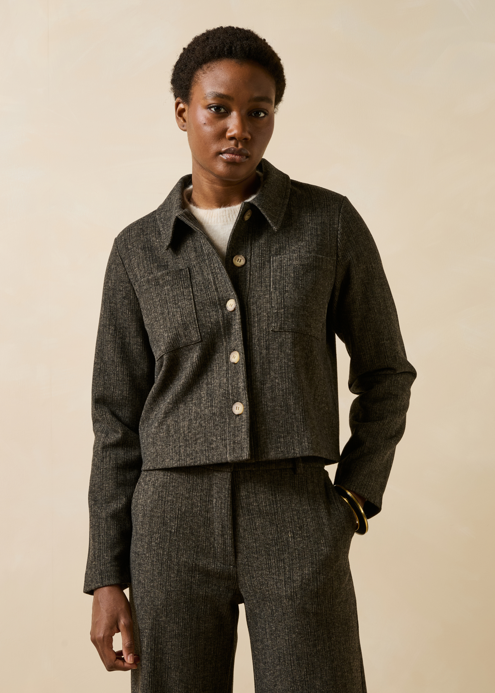 DAPHNE Blazer – Grijs