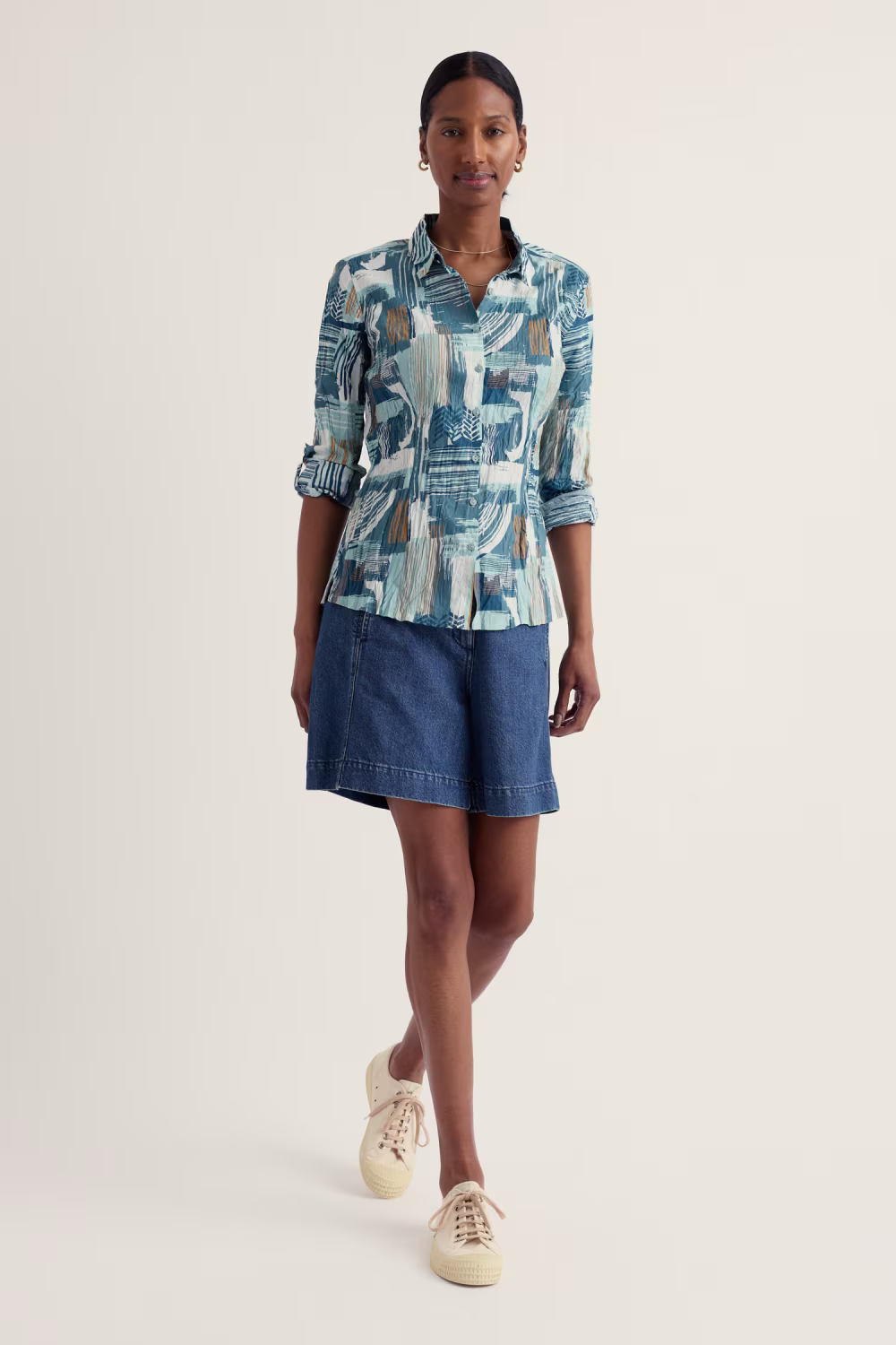 Larissa Shirt - Blauw - Afbeelding 2
