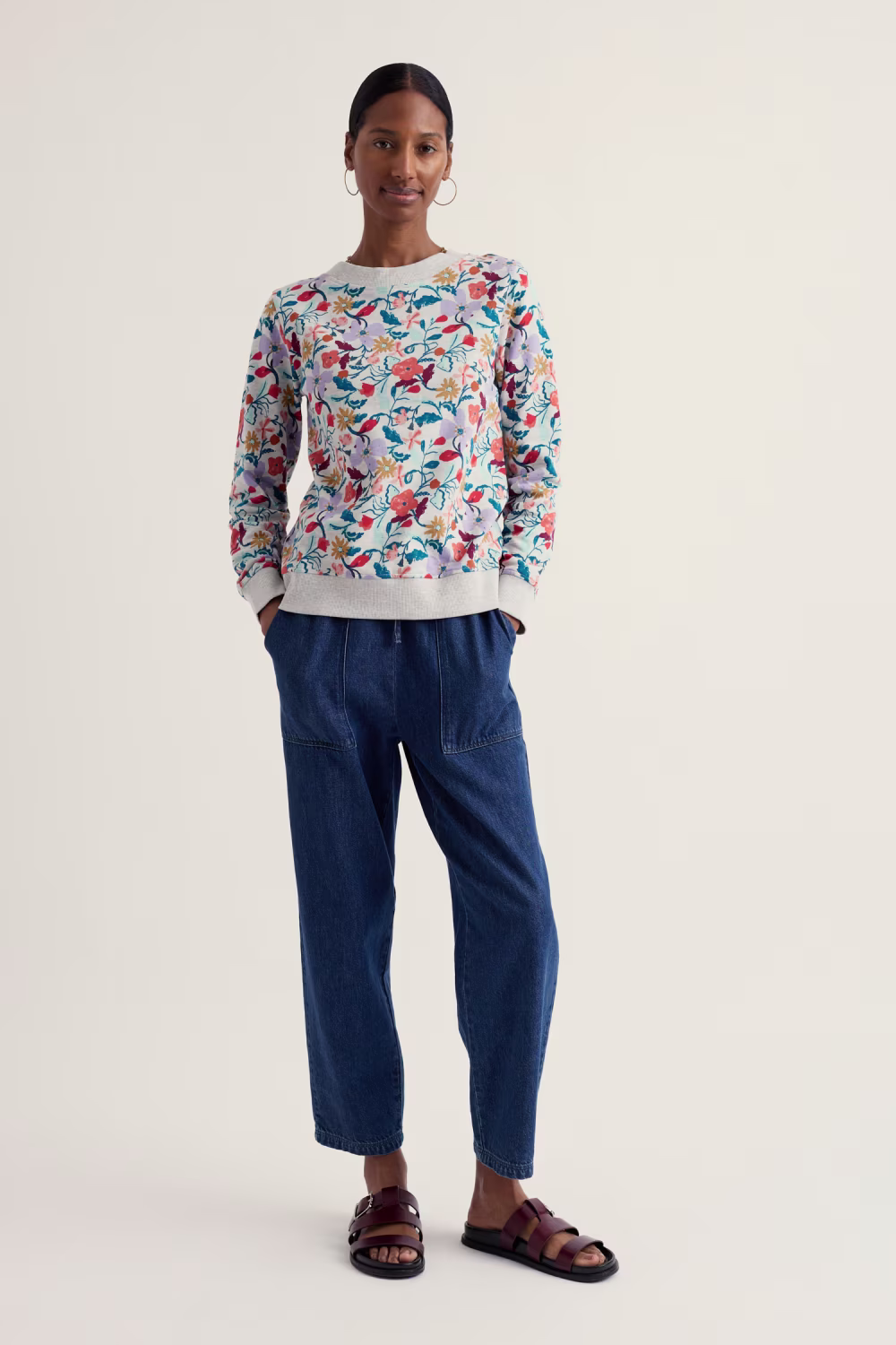 Bright Wave Sweatshirt - Wit - Afbeelding 2
