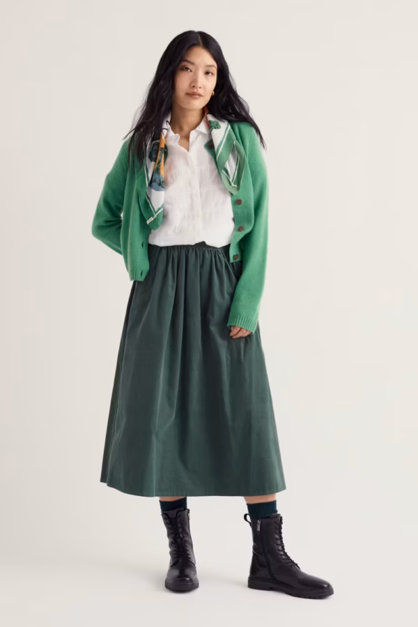 Tern Tide Cardigan - Peapod Green