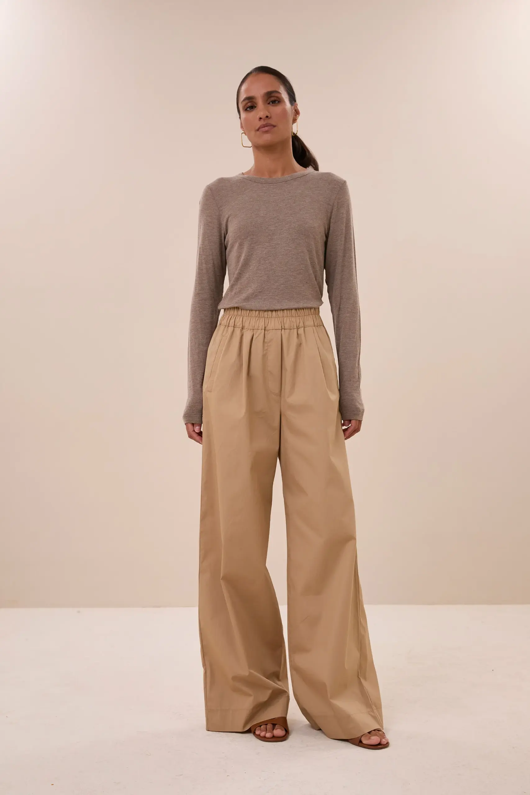 moky ls top - biscuit - Afbeelding 2