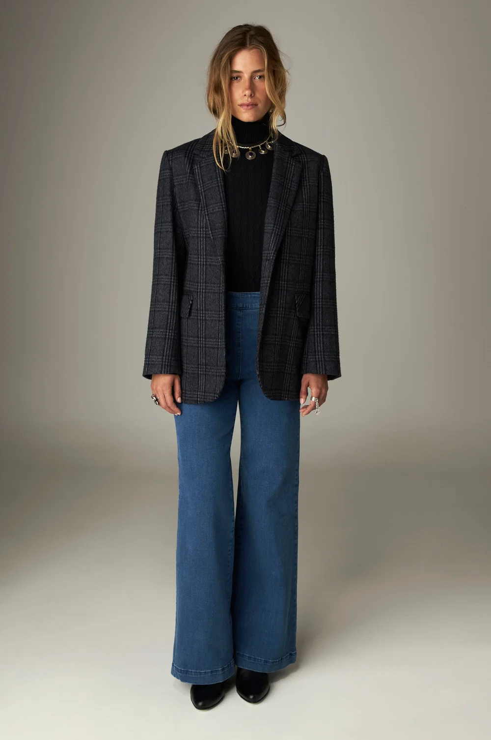 Single breasted blazer - Grijs - Afbeelding 6