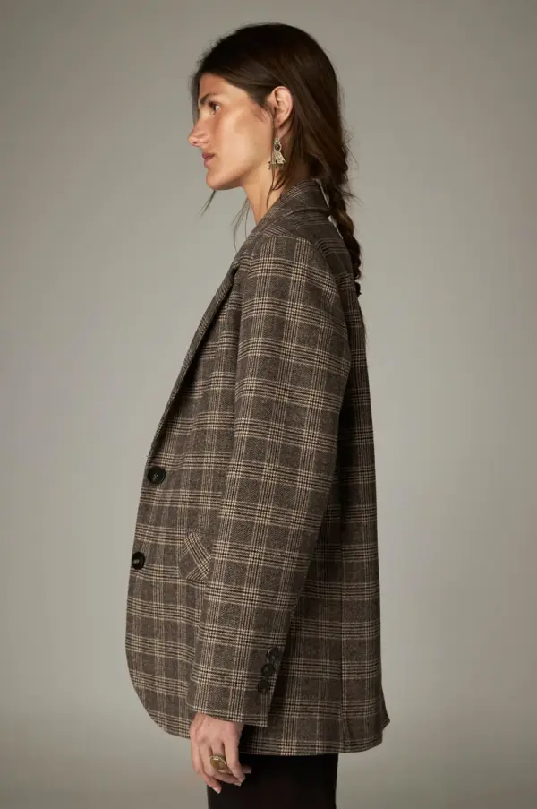 Single breasted blazer - Ruit multi