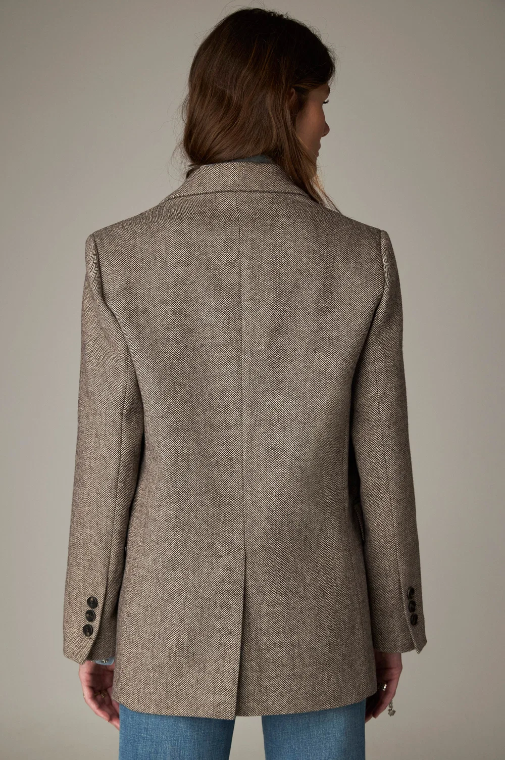 Single breasted blazer - CHOCOLAT - Afbeelding 3