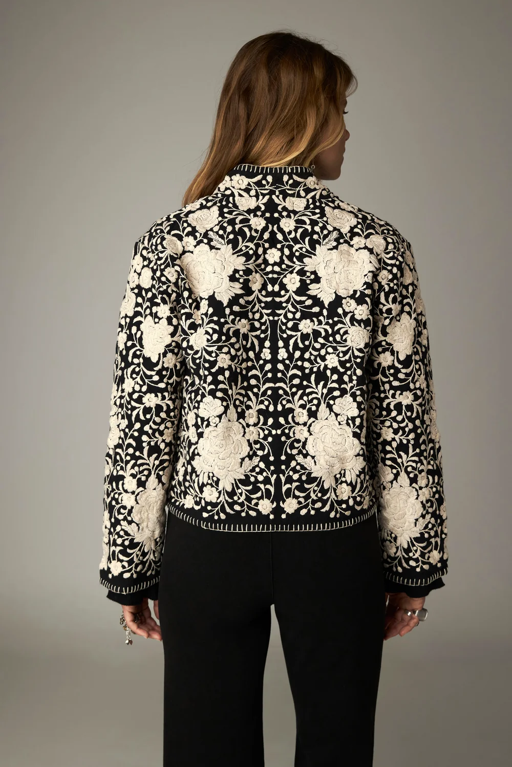 Jasje met bloemenprint - Print multi - Afbeelding 5