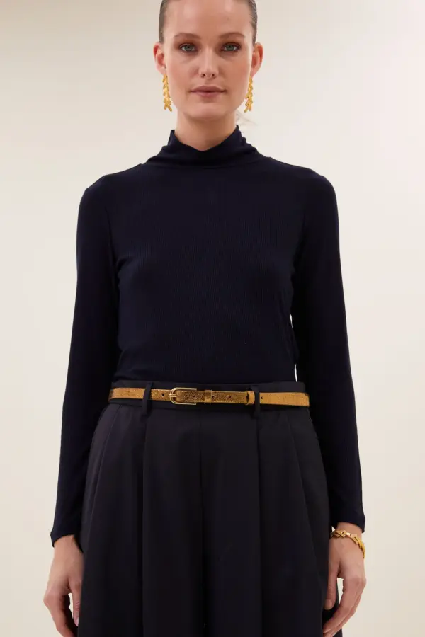 lovi metallic belt - Goud