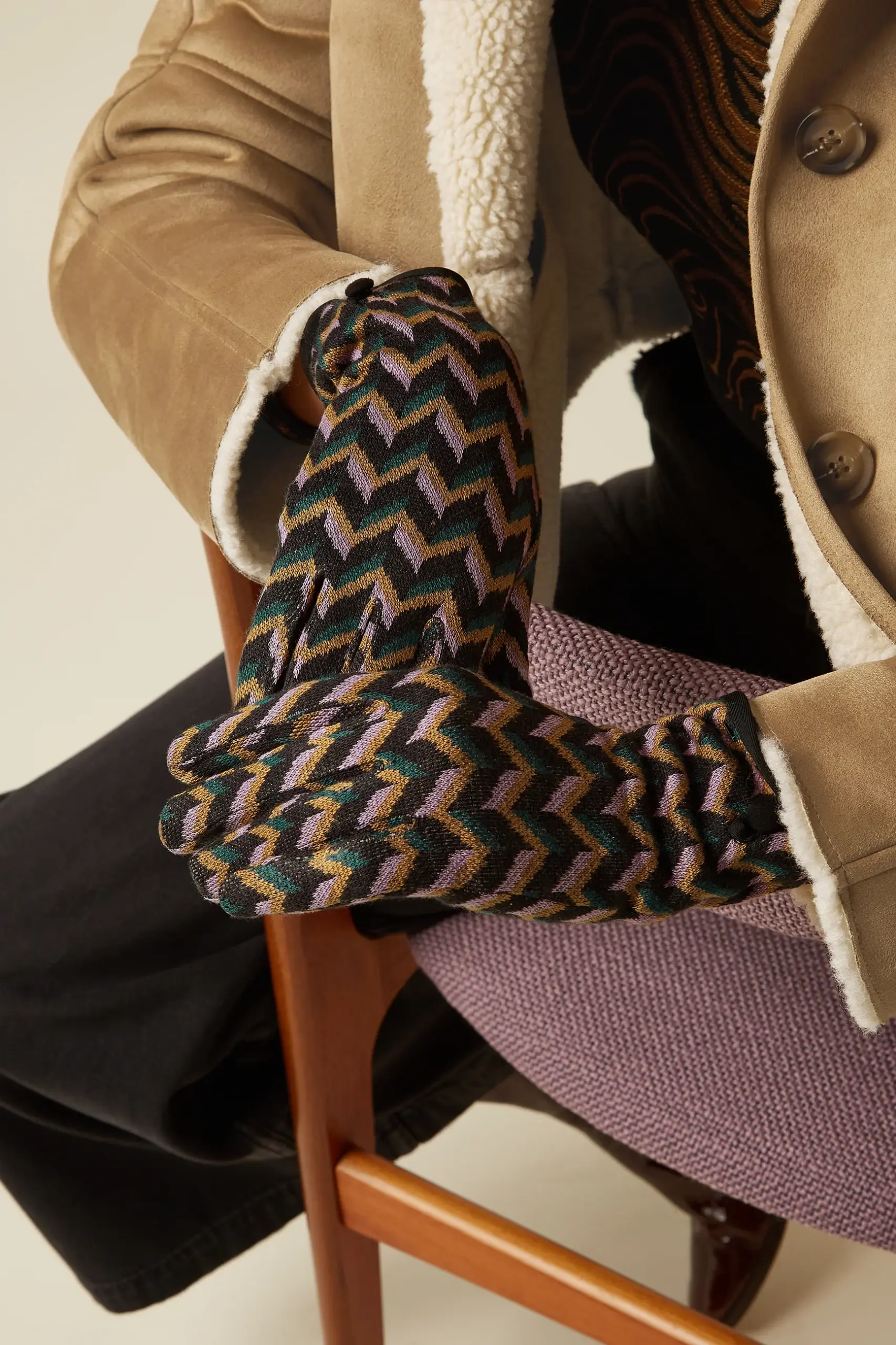 Mirelle Glove - Golden Brown - Afbeelding 2