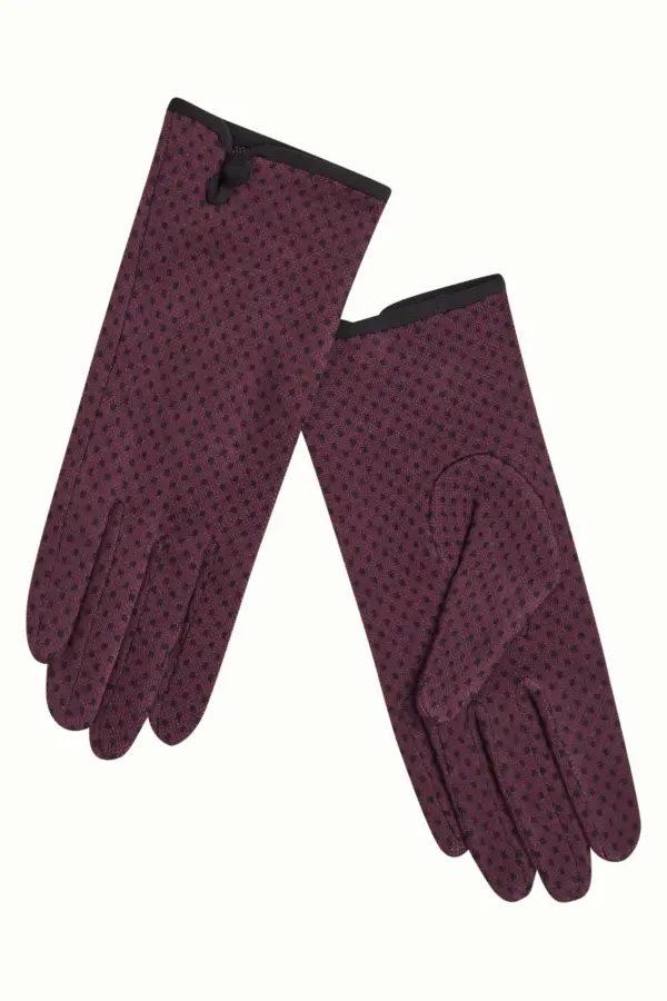 Tilly Glove - Porto Red