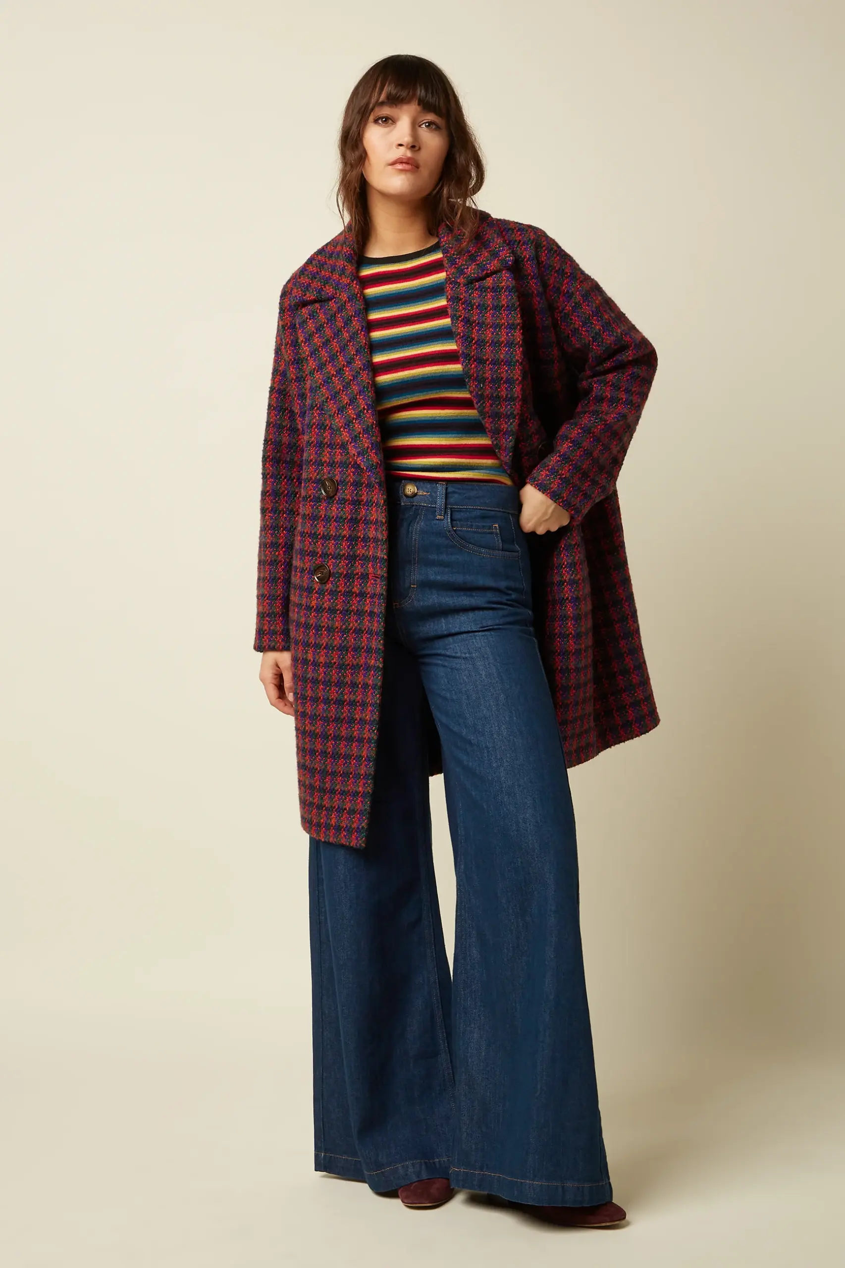 Nia Coat Rosey - Urban Green