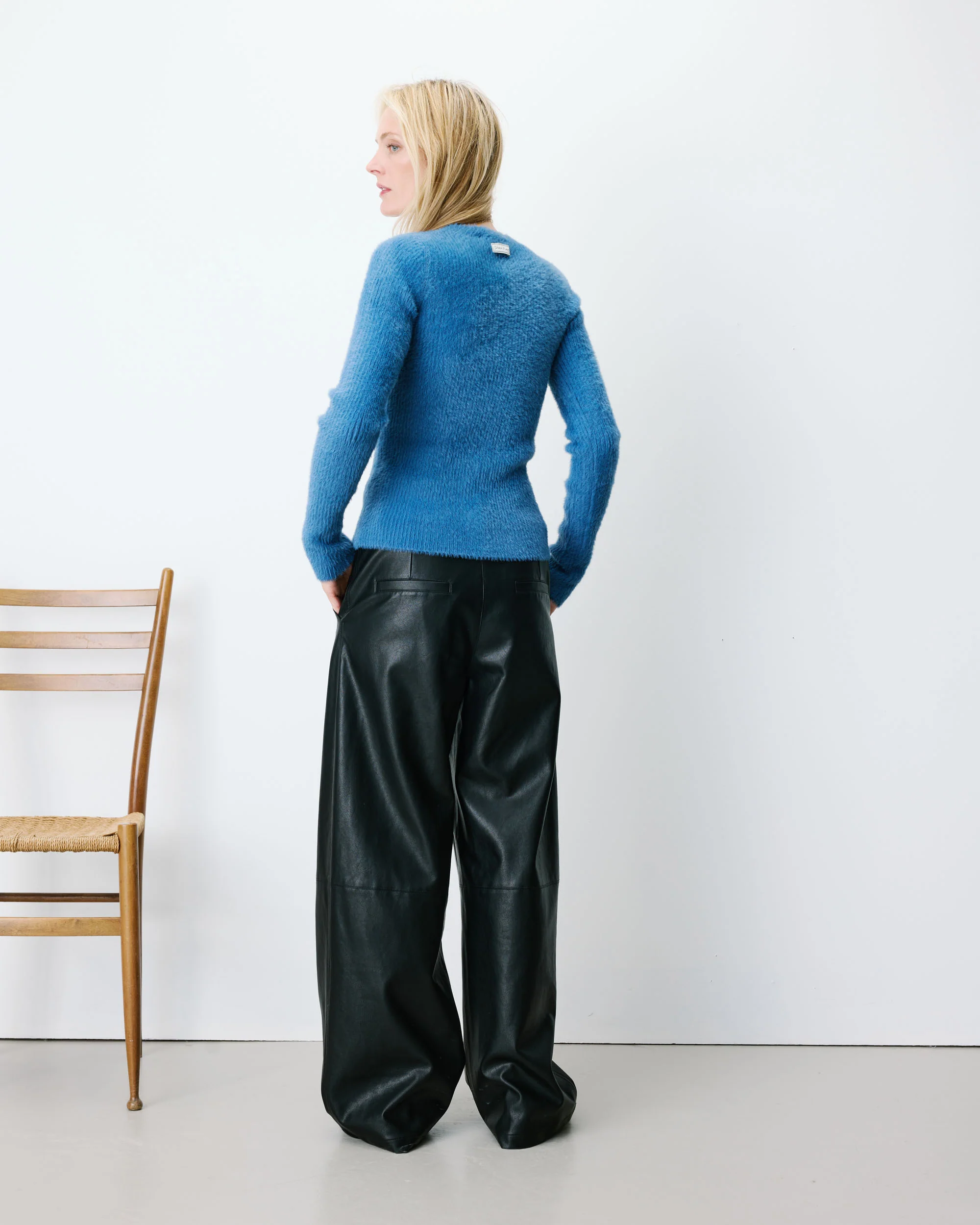 Zachte trui - Blauw - Afbeelding 3