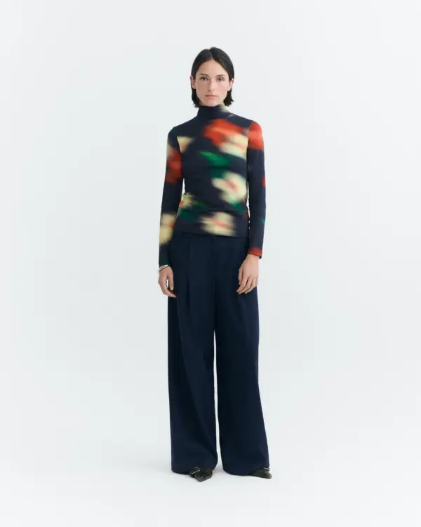 BLOOM PRINT ELLEN TOP - Multi color