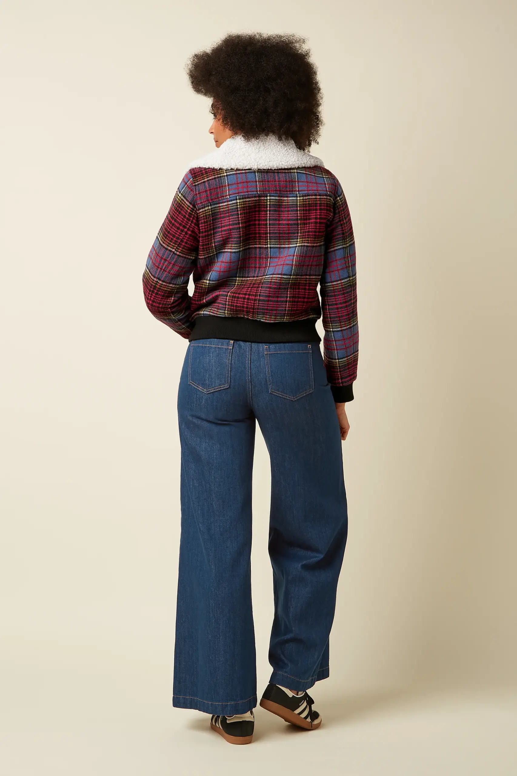 Arizona Jacket Banda Check - Horizon Blue - Afbeelding 3