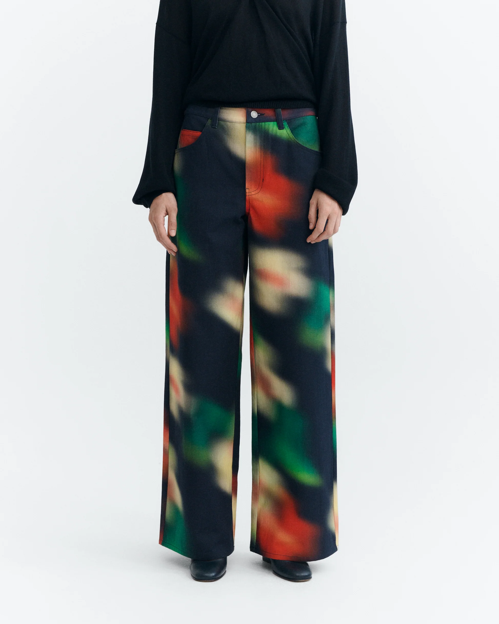BLOOM PRINT HEDDA PANTS - Multi color