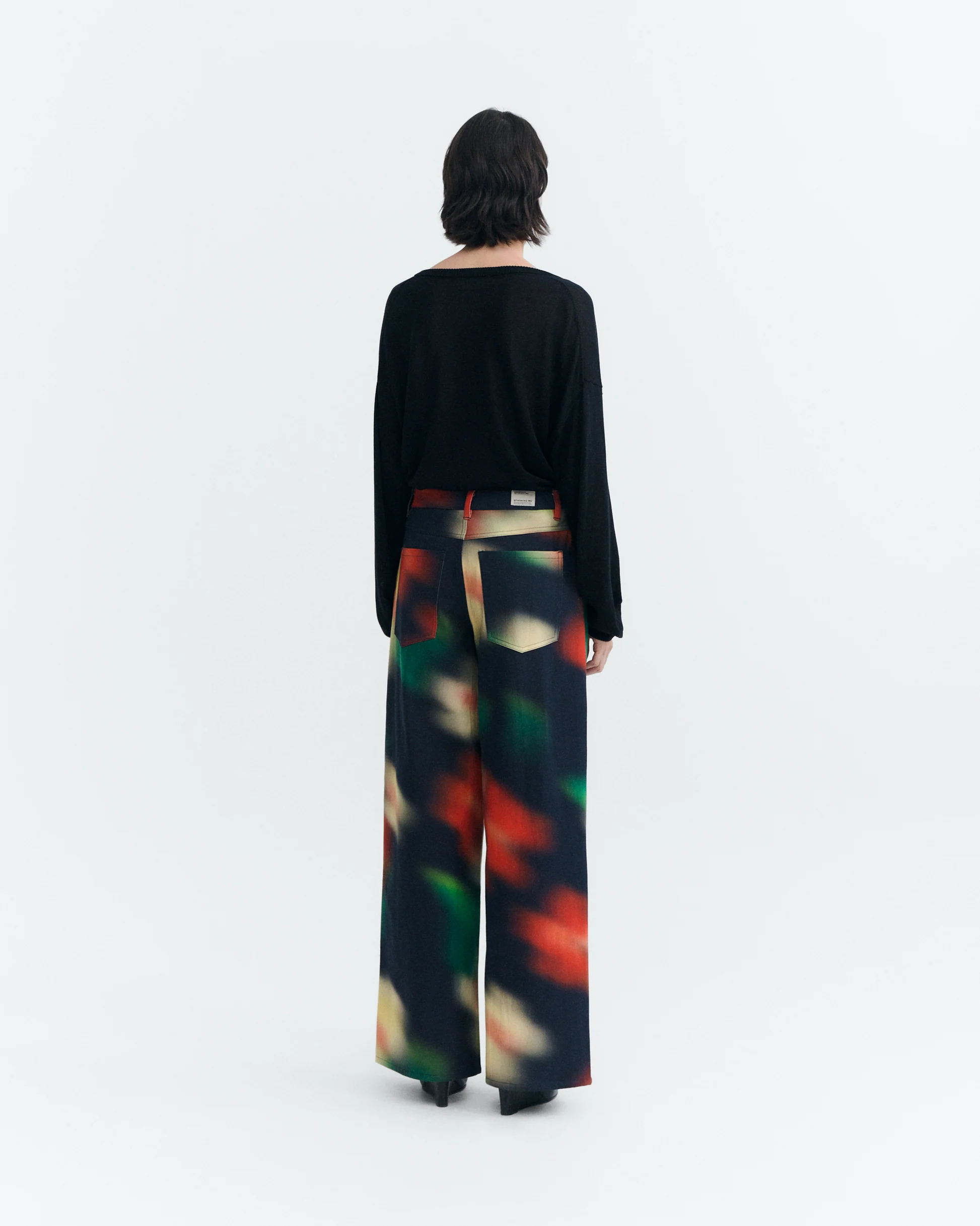 BLOOM PRINT HEDDA PANTS - Multi color - Afbeelding 3