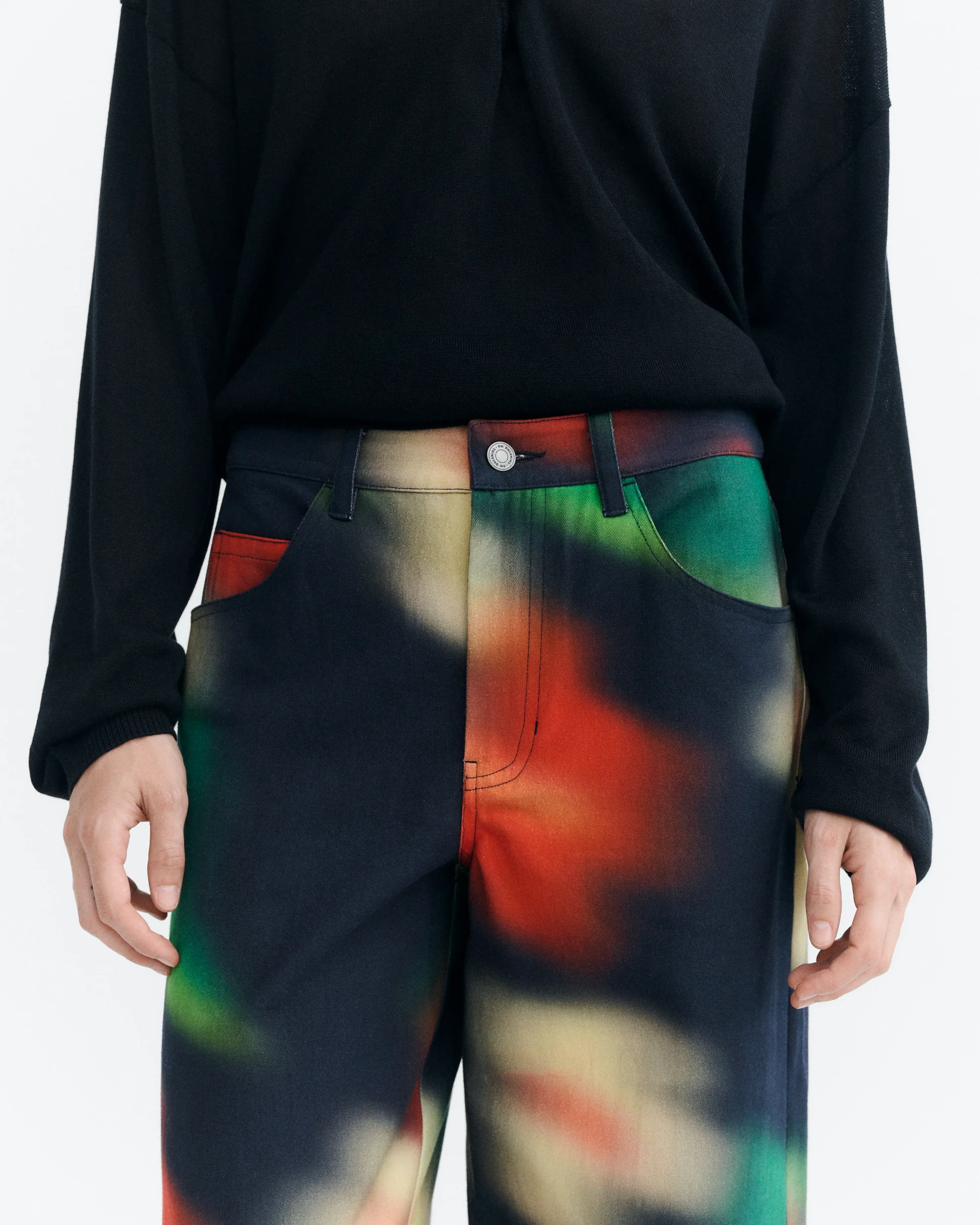 BLOOM PRINT HEDDA PANTS - Multi color - Afbeelding 4