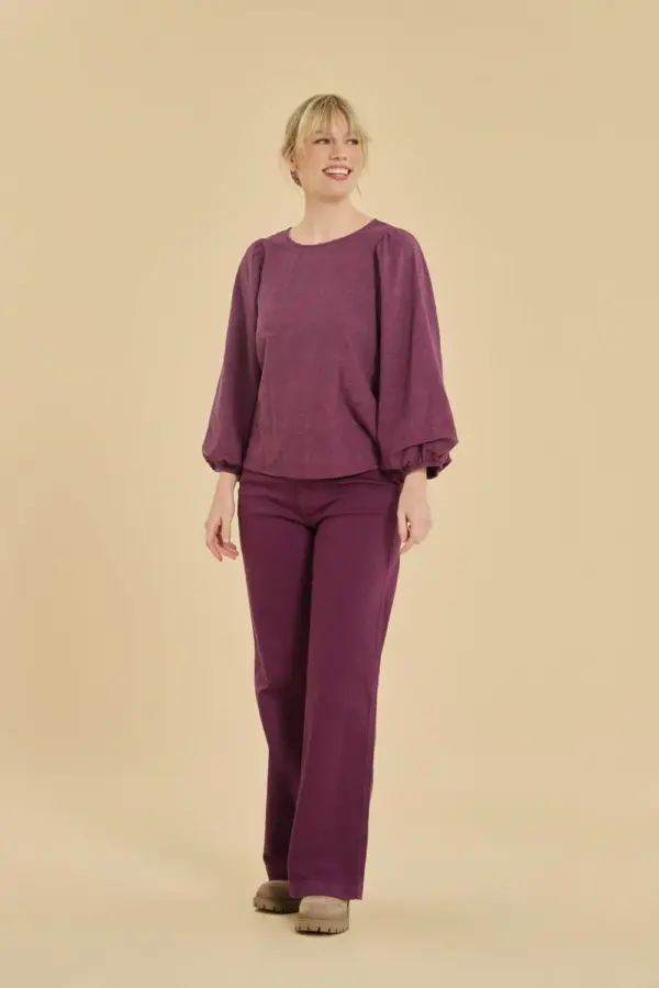 Lotus - Wide Leg - Paars