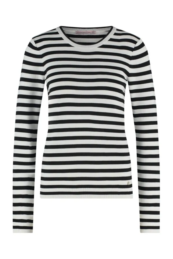 Luna stripe pullover - Off white