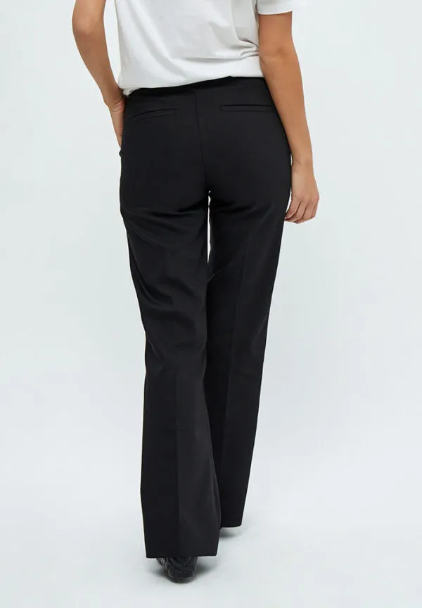 MSDexa Mid Waisted Flared Pant - Zwart