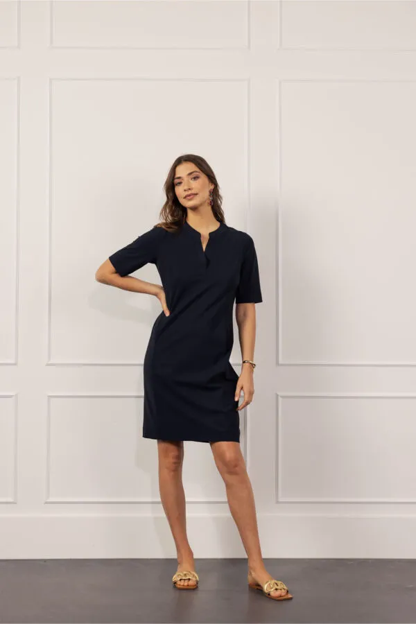 Simplicity SL dress - Blauw