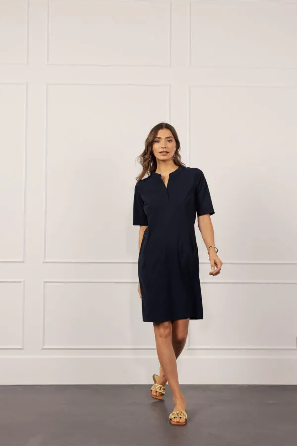 Simplicity SL dress - Blauw