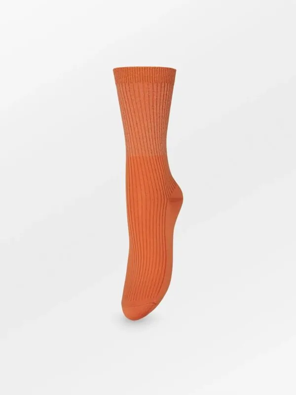 Grady Glitter Sock - Oranje