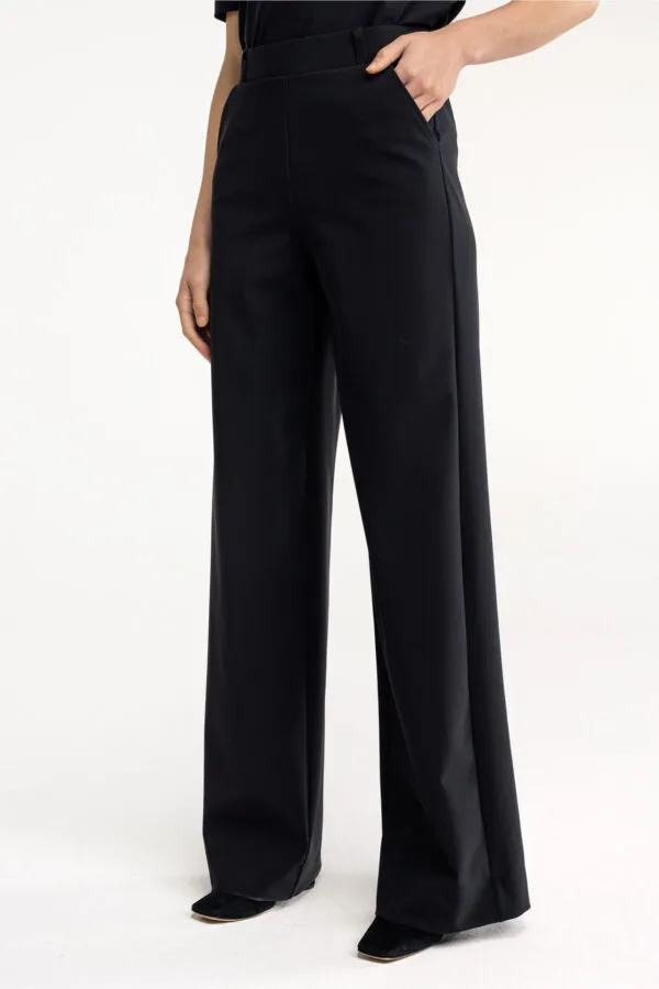 Lexie LONG bonded trousers - Zwart