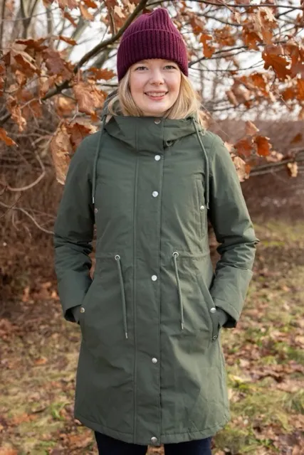 Danenora Winter Parka - Army green