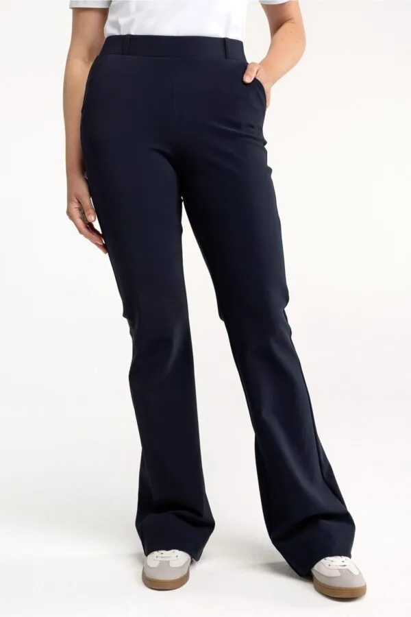 Flair LONG bonded trousers - Blauw