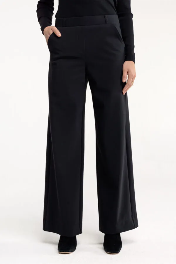 Lexie bonded trousers - Zwart