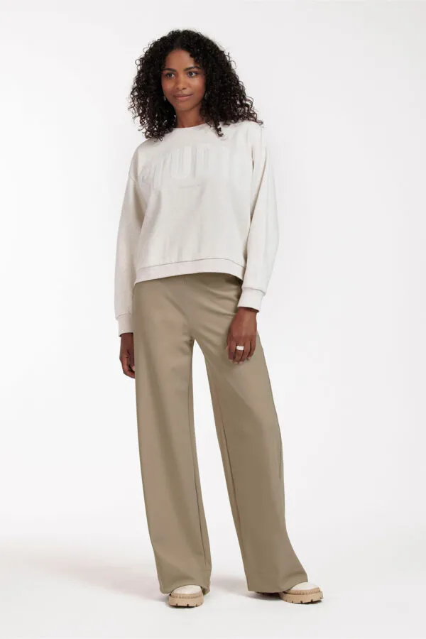 Lexie bonded trousers - Beige