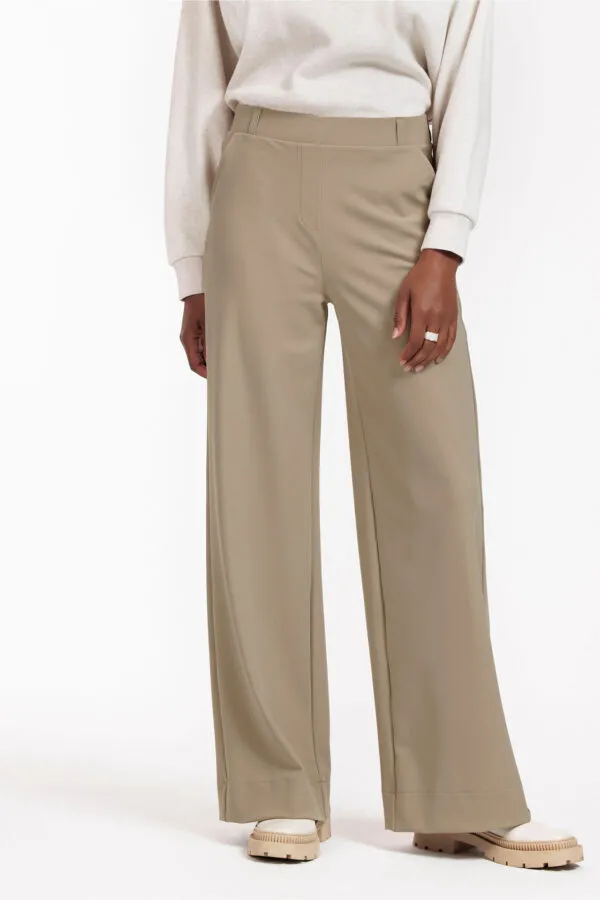 Lexie bonded trousers - Beige