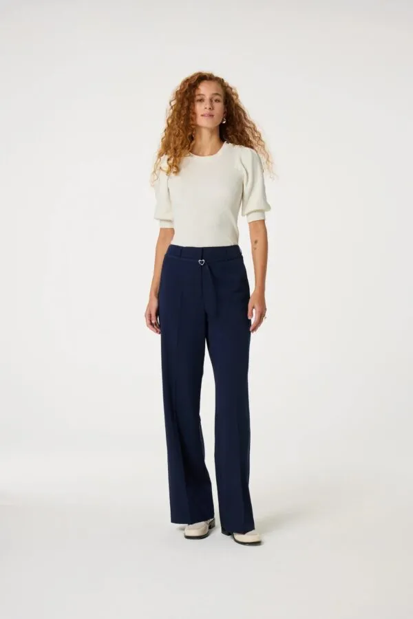 NOOS Lillian Short Sleeve Pullover - Off white