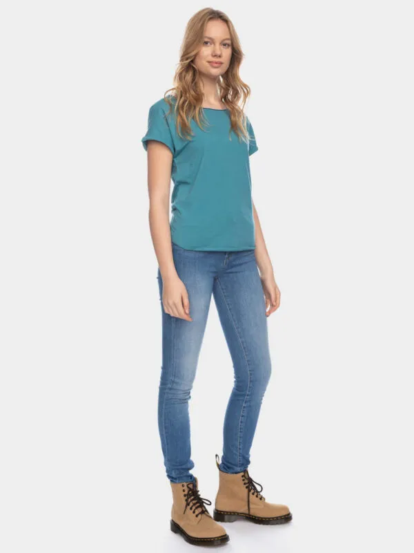 Shirt Cleo GOTS - Turquoise