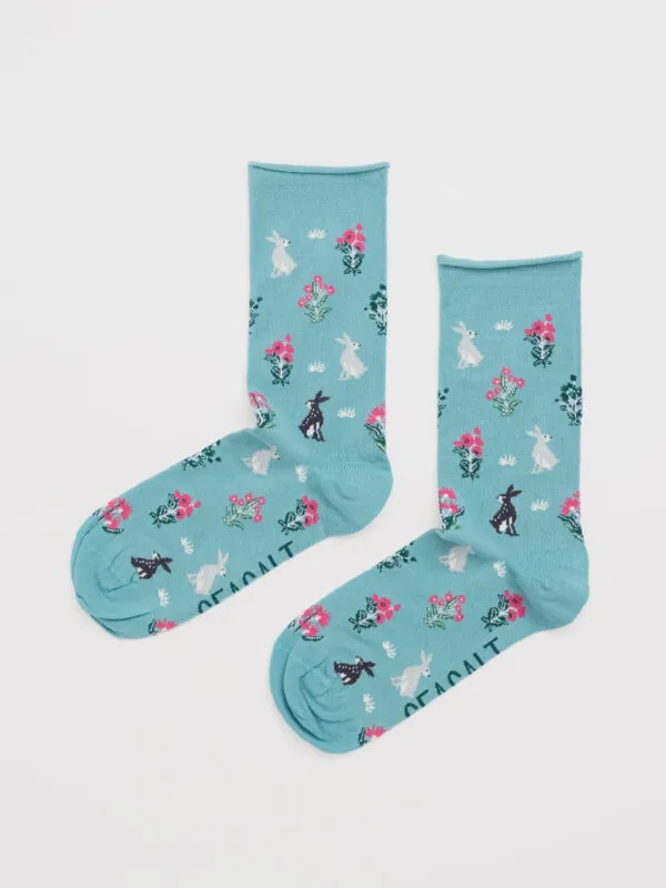 Women's Bamboo Arty Socks - Meerkleuren