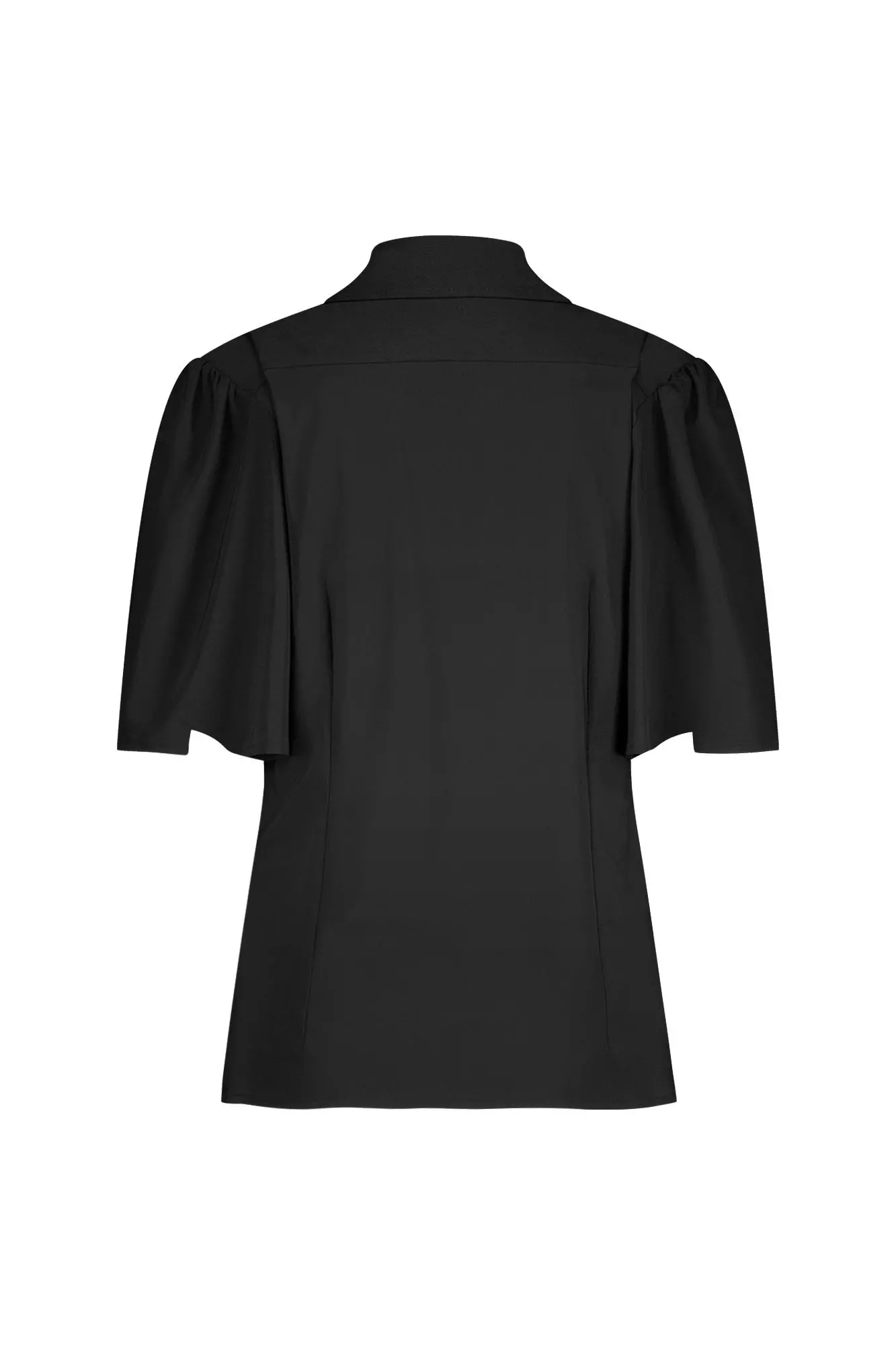 Poppy butterfly blouse - Zwart - Afbeelding 3