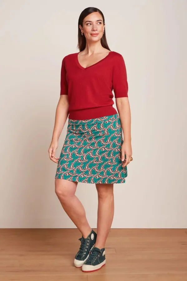 Agnes V Top Cocoon - Icon Red