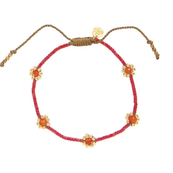 Botanic Carnelian Bracelet GC - Carnelian