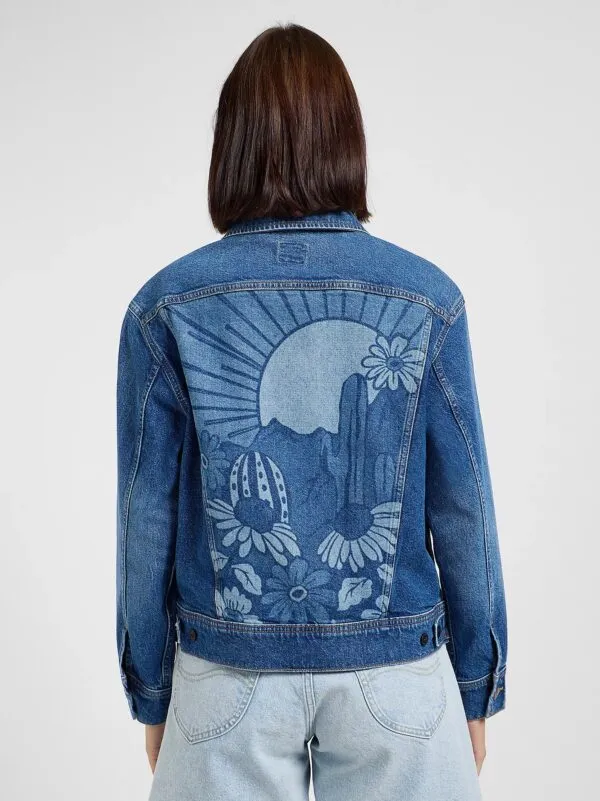 Loose Rider Jacket - donker denim