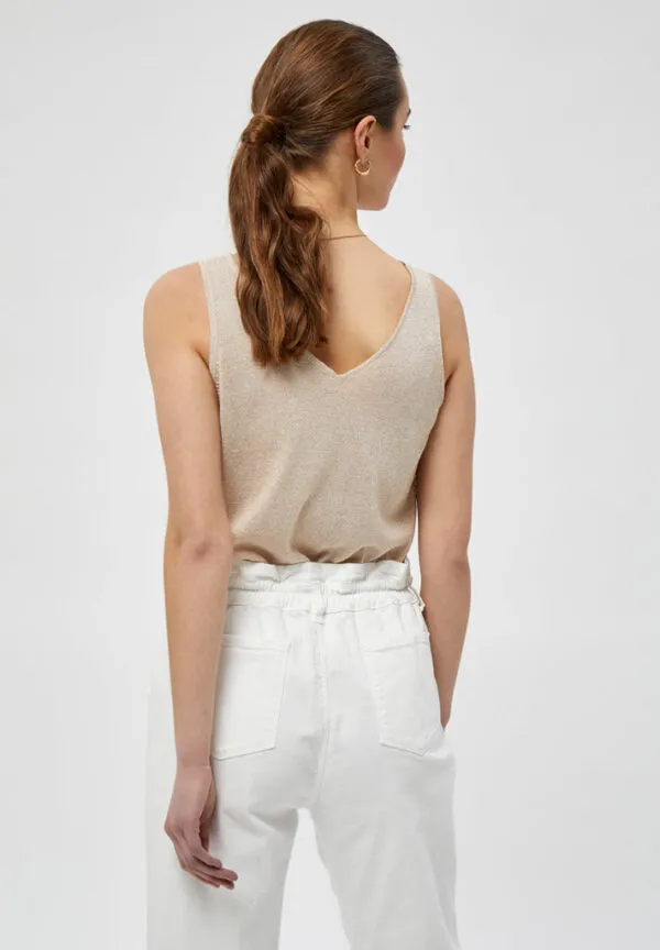 MSCarli Knit Top  - Goud