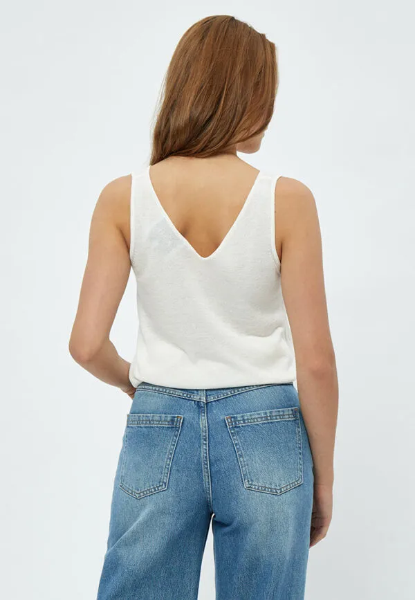 MSCarli Knit Top  - Off white