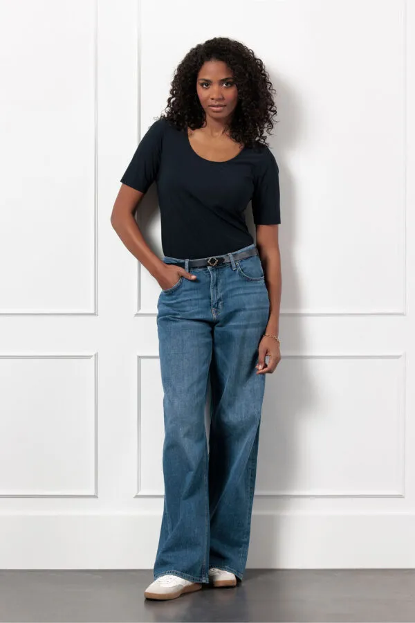 Sascha shirt - Blauw
